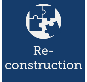 business re-construction icon